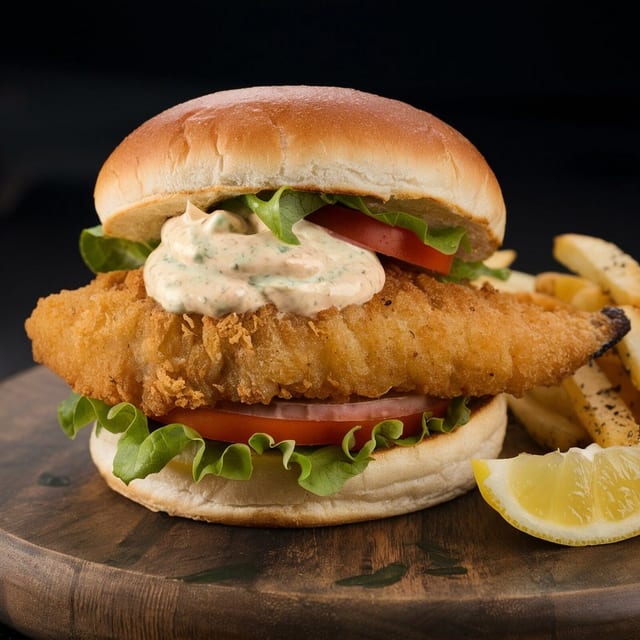 Fish sandwich.