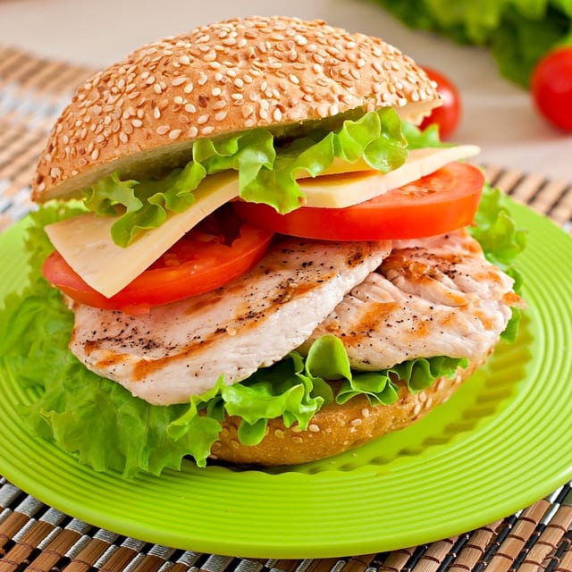 Chicken Burger.